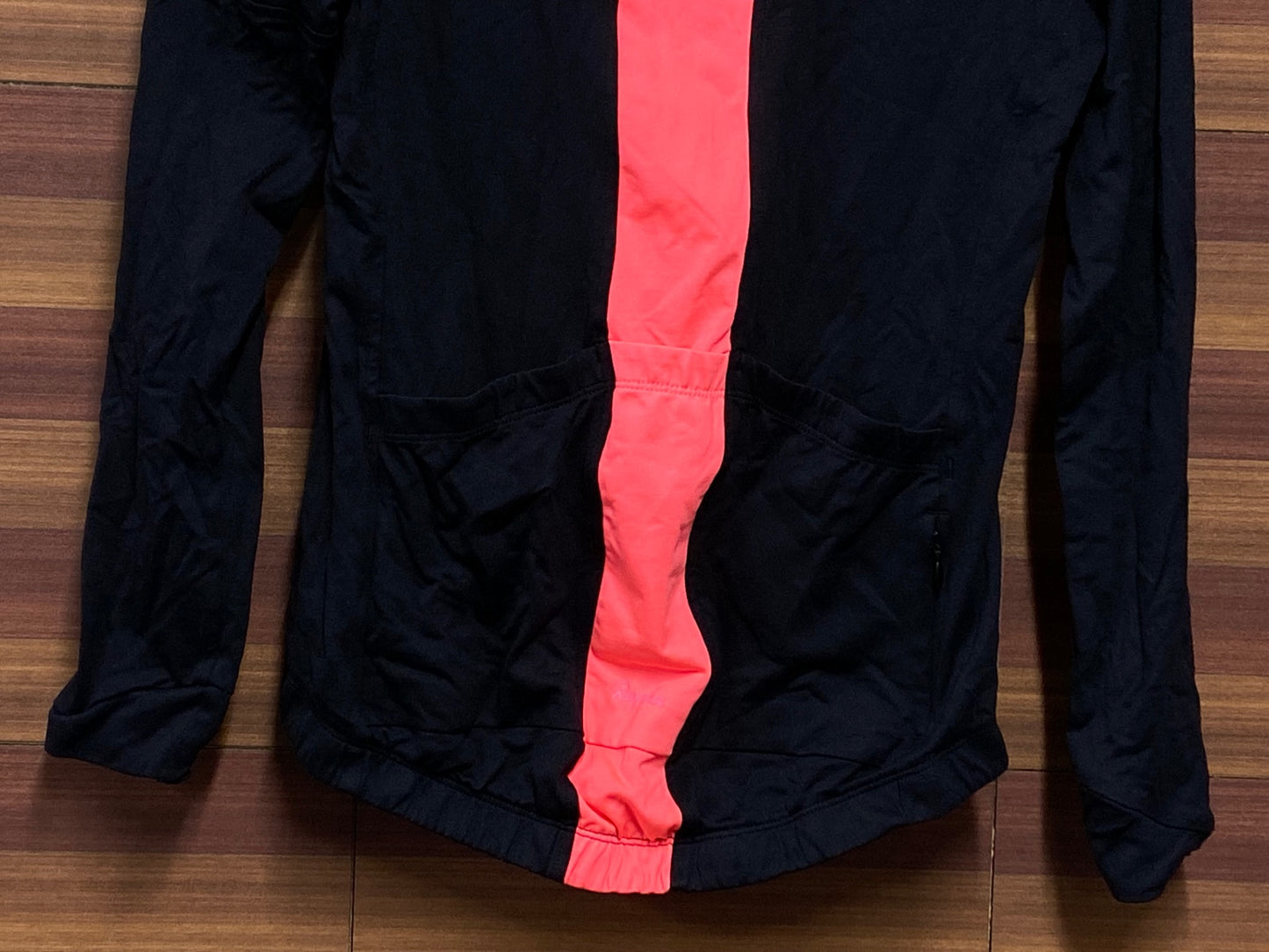 IR469 ラファ Rapha LONG SLEEVE SOUPLESSE JERSEY 長袖 サイクルジャージ 紺 ピンク S