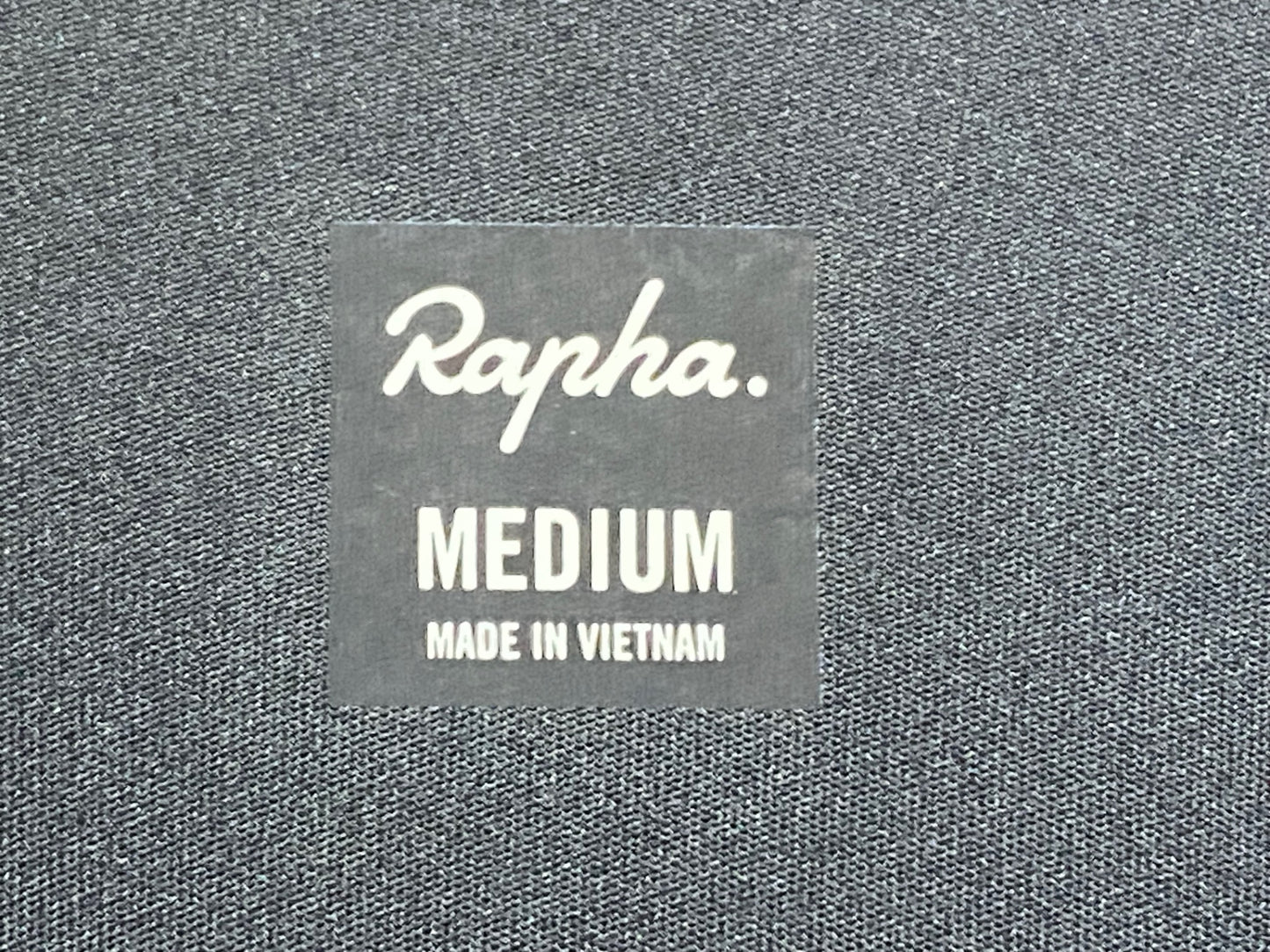 IK228 ラファ Rapha PRO TEAM TRAINING JERSEY 半袖 サイクルジャージ 黒グレー M