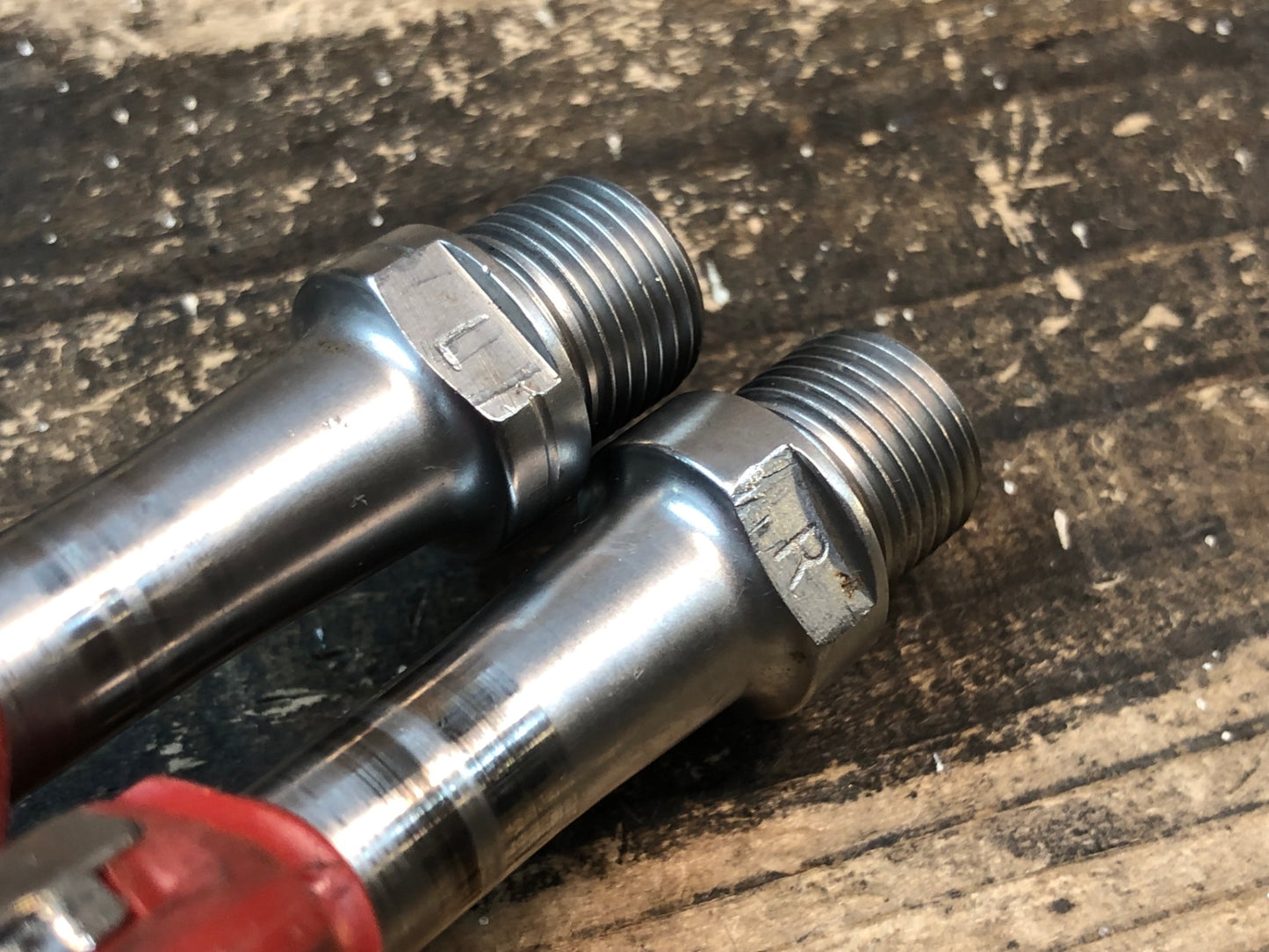 IW650 スピードプレイ SPEEDPLAY ZERO ビンディングペダル ステンレスシャフト 赤