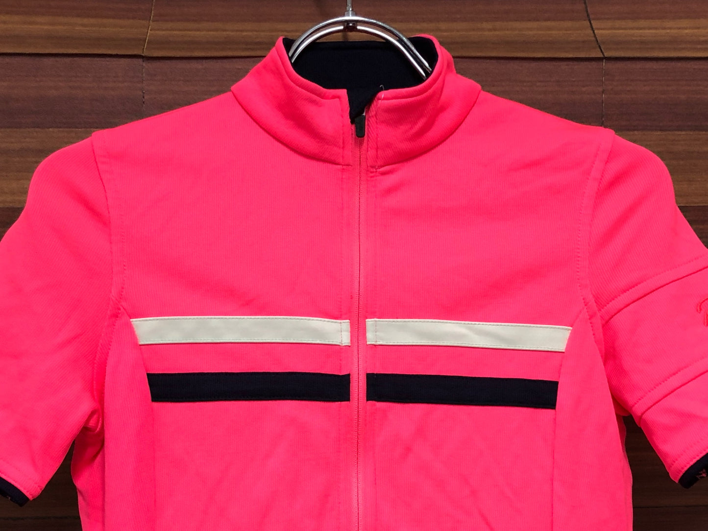 IO339 ラファ Rapha WOMEN'S SHORT SLEEVE BREVET JERESY 半袖 サイクルジャージ ピンク XXS レディース