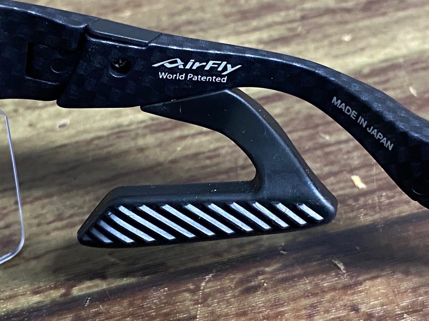 JD099 エアフライ AirFly AF-301 サングラス アイウェア 黒 クリアレンズ