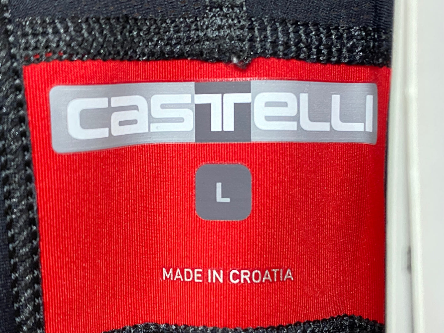 IN262 カステリ CASTELLI VELOCISSIMA 2 BIB ビブショーツ レディース グレー Lサイズ 未使用