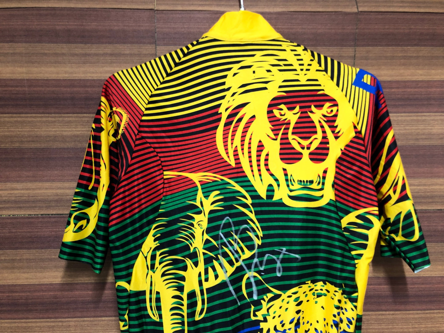 IO350 RYD 半袖 サイクルジャージ 総柄 S