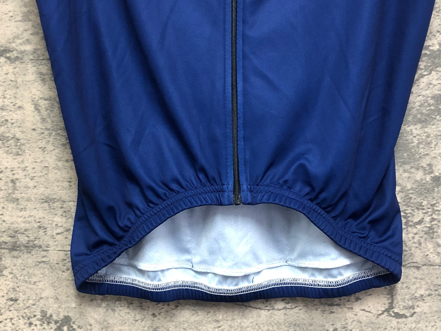 IW165 デマルキ De Marchi 半袖 サイクルジャージ 青 M