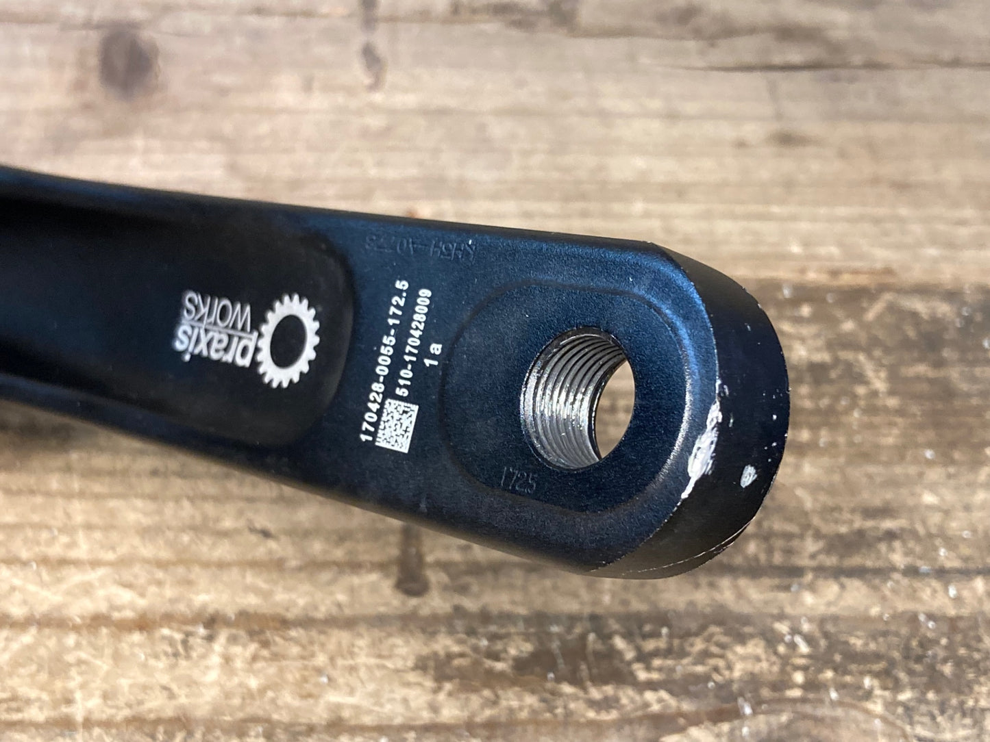 IU460 プラクシスワークス PRAXIS WORKS ALBA クランクセット 50/34T 172.5mm M30