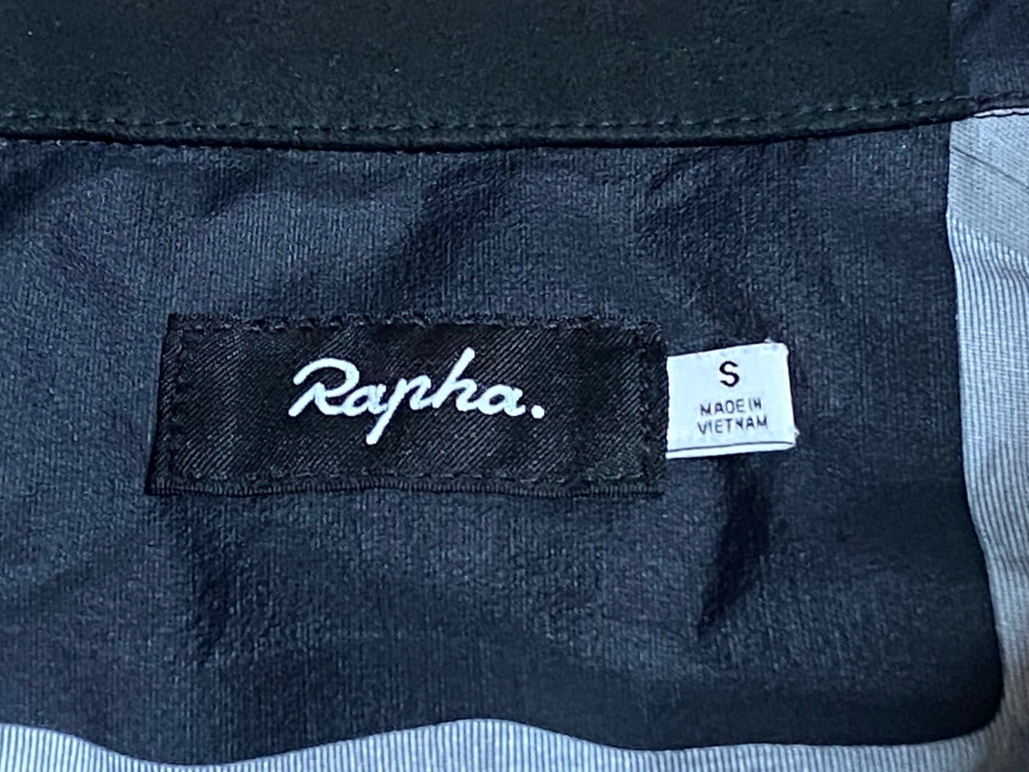 IQ681 ラファ Rapha PACKABLE WATERPROOF JACKET 長袖 サイクルジャケット 黒 S