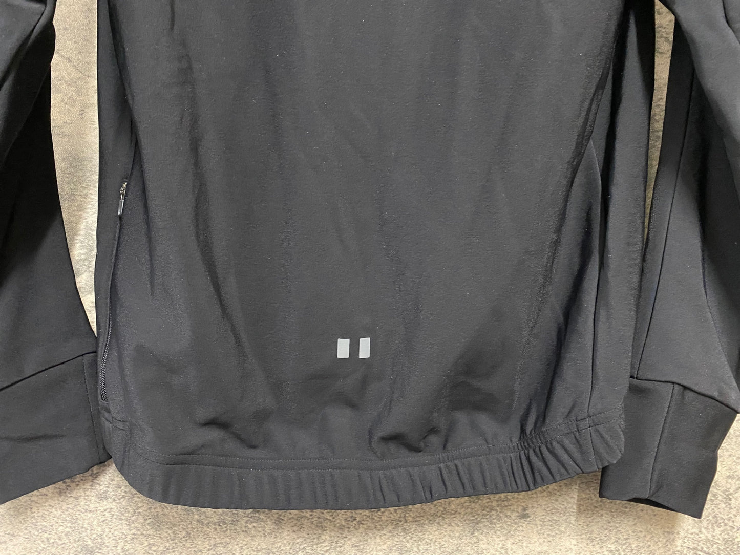 JB448 デマルキ DE MARCHI INSULATOR ATOR JACKET サイクルジャケット 黒 裏起毛 M 未使用