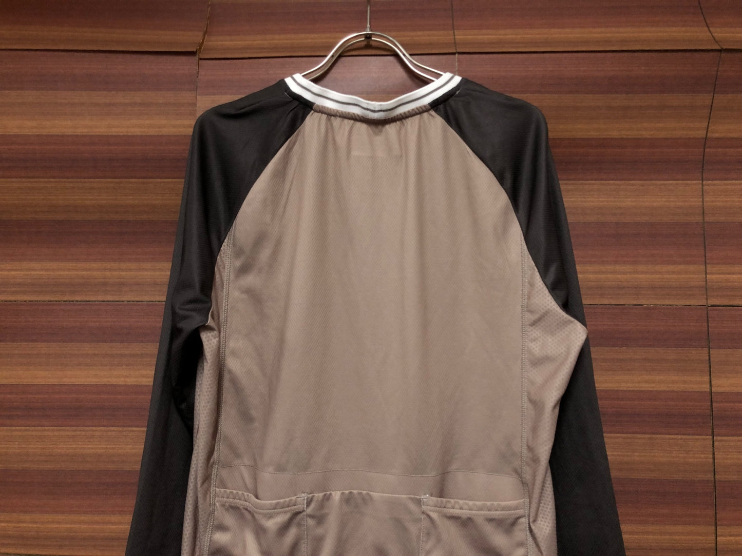 IU748 カフェドシクリステ Cafe du Cycliste バーバラ BARBARA V2 七分袖 サイクルジャージ ブラウン L