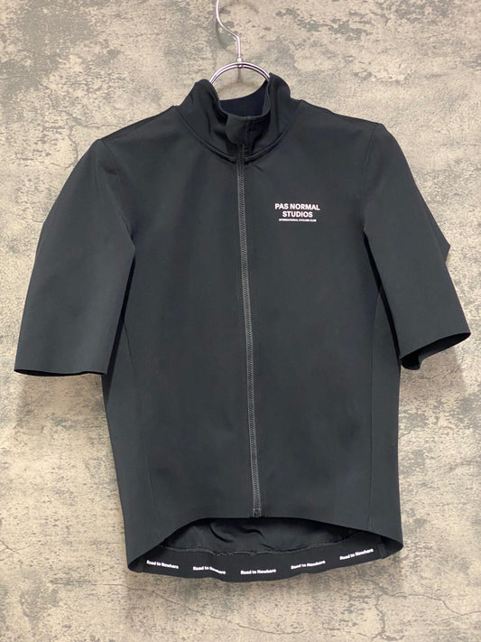 IY500 パスノーマルスタジオ PAS NORMAL STUDIOS 半袖 サイクルジャージ S 黒