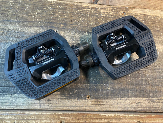 IS535 シマノ SHIMANO PD-T421 ビンディングぺダル 片面フラット SPD