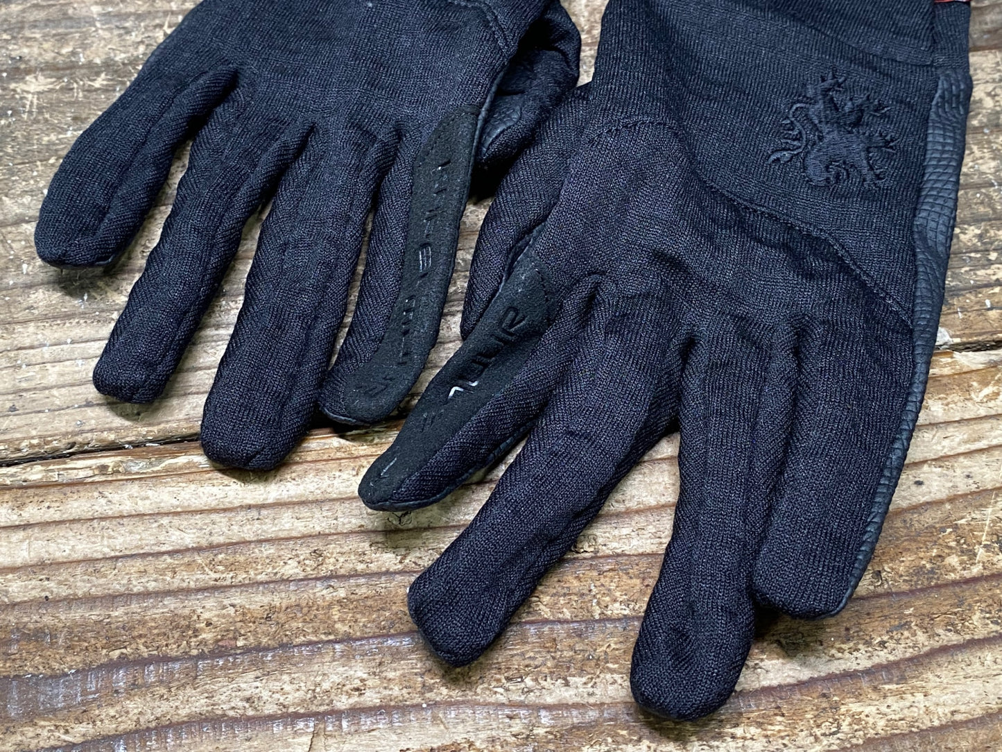 IW435 カペルミュール KAPELMUUR 長指 グローブ 黒 XS 裏起毛