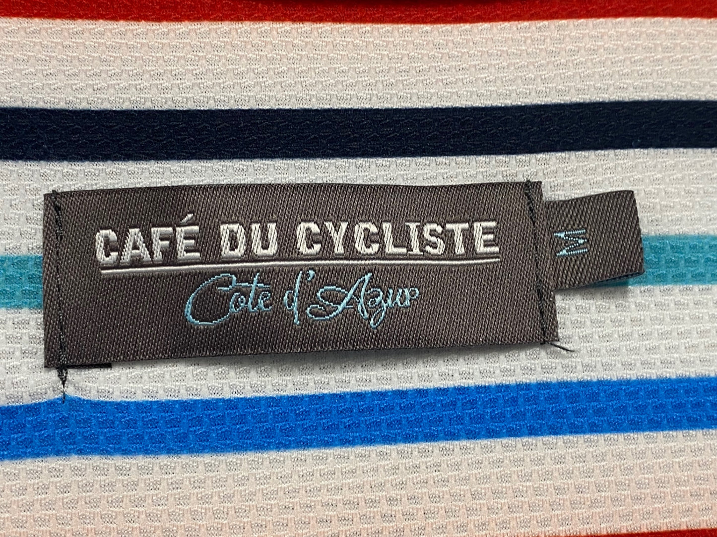 JB474 カフェドシクリステ CAFE DU CYCLISTE MONA Man 半袖 サイクルジャージ 白 M