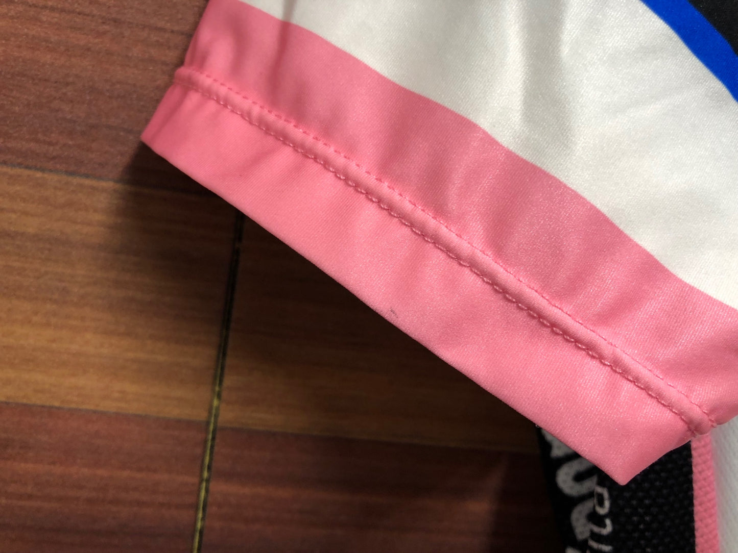 HR824 サンティーニ Santini Giro d'italia 半袖 サイクルジャージ 白 青 S