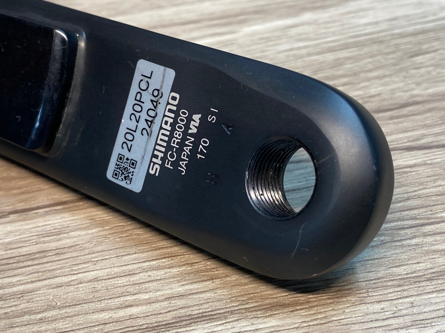 IW827 GIANT POWER PRO 両側パワーメーター クランクセット SHIMANO ULTEGRA FC-R8000 170mm 50/34T 刻印”SI” ※充電不良の為ジャンク