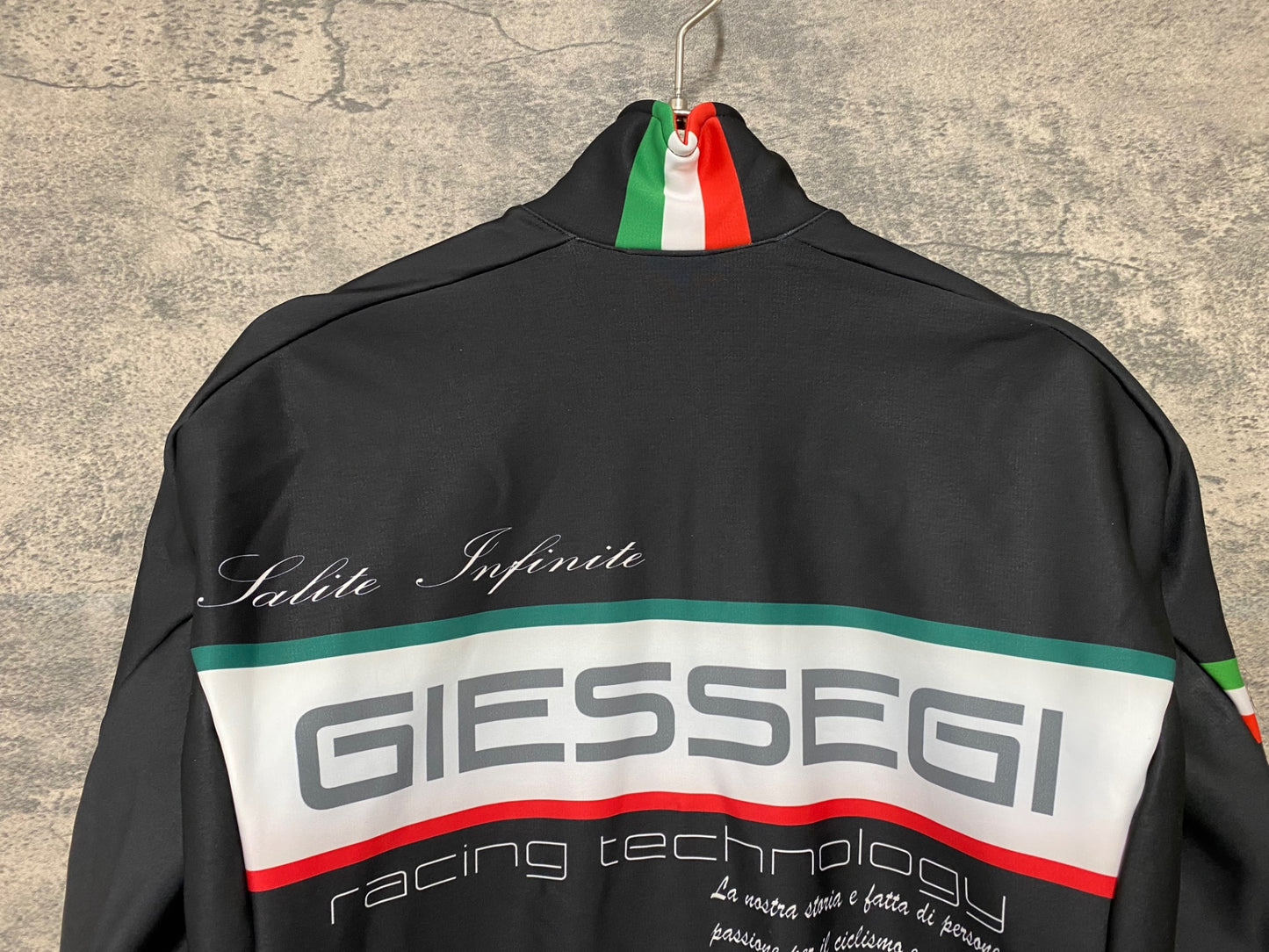 JA517 ジェッセージ GSG 長袖 サイクルジャケット 黒 M 裏起毛