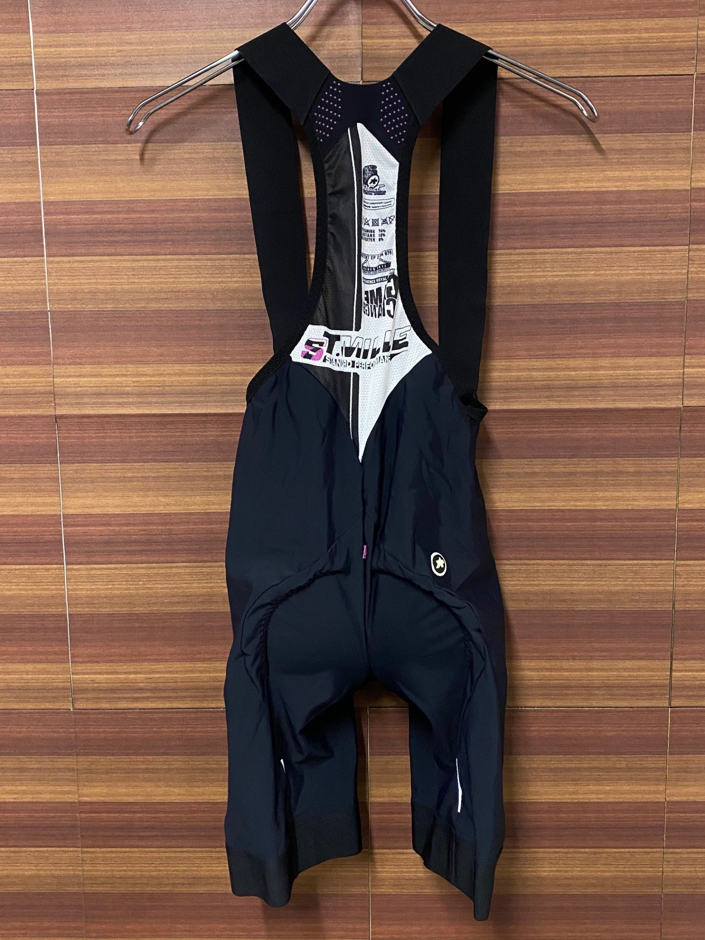 IN084 アソス assos ミレ ST.MILLE ビブショーツ 黒 XS