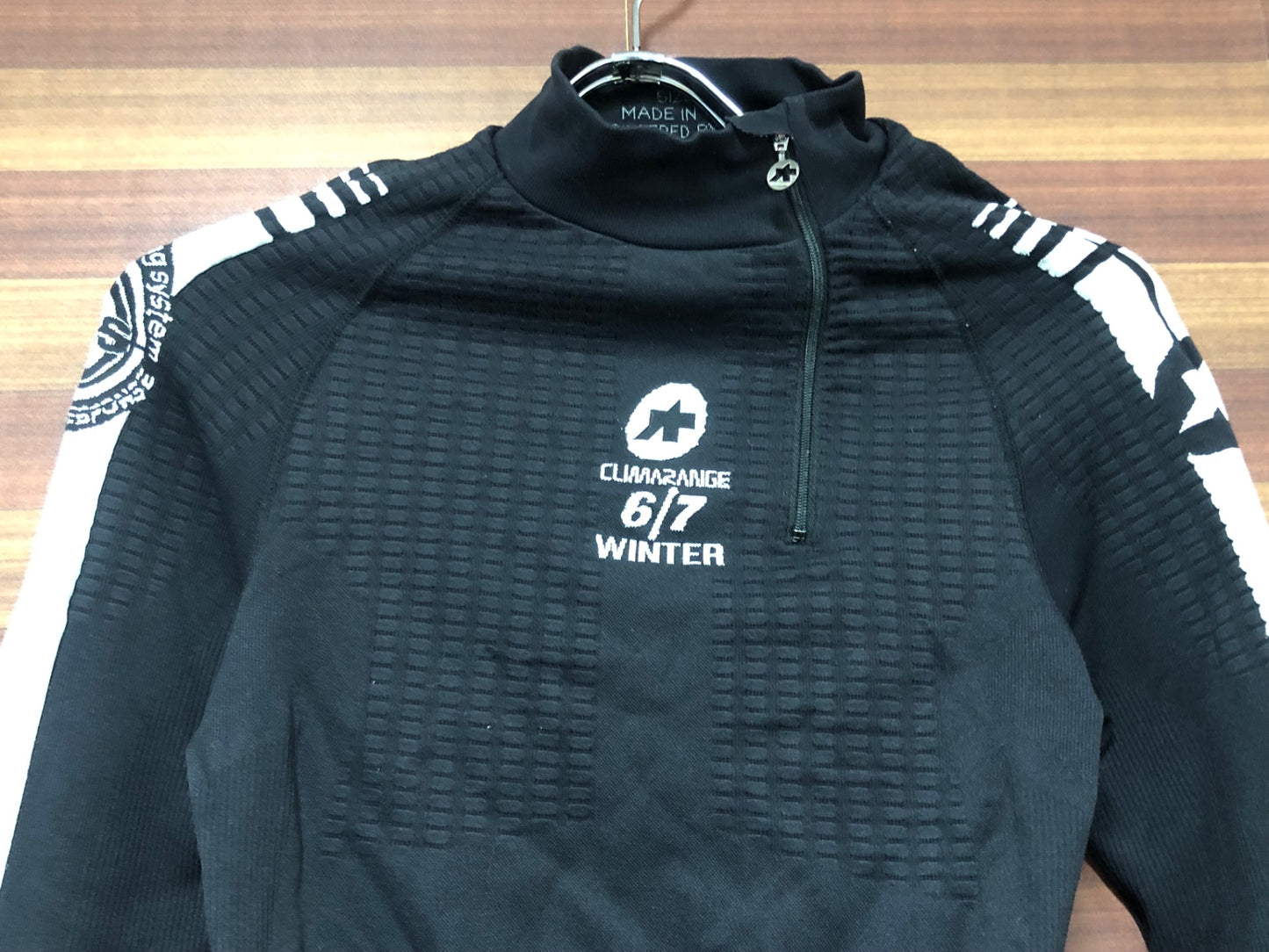 IN377 アソス Assos CLIMARANGE 長袖 べースレイヤー 黒 6/7 I