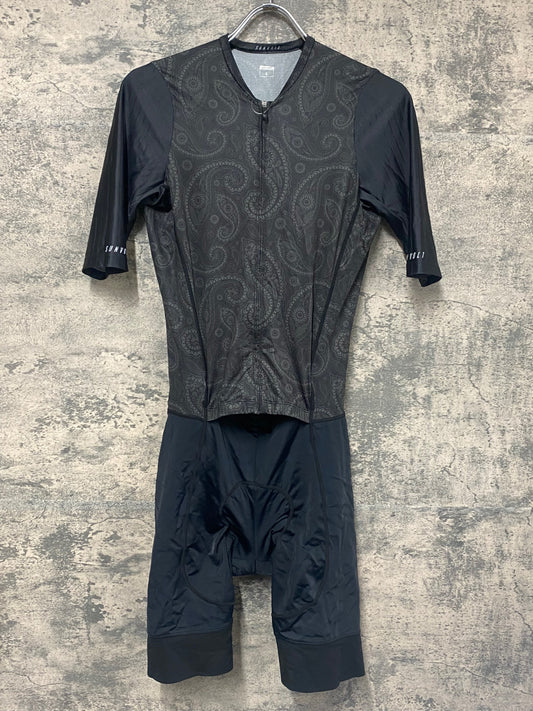 IY984 サンボルト SUNVOLT 半袖 ワンピース セパレート 黒 L