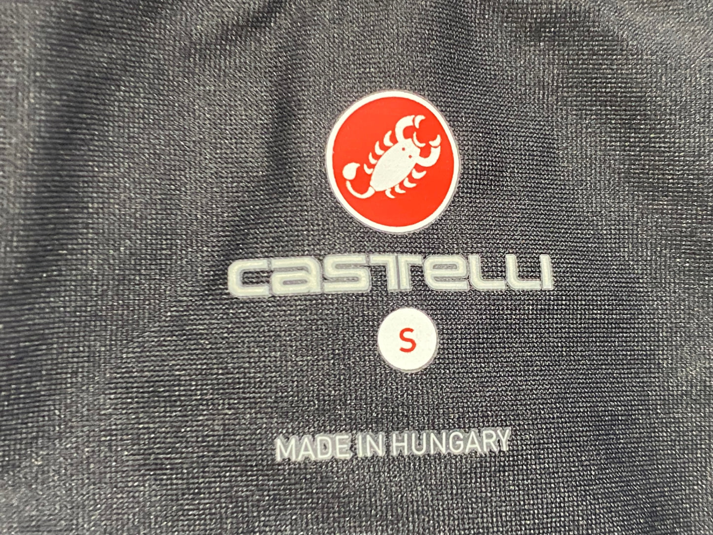 IZ466 カステリ CASTELLI ROSSOCORSA BODY PAINT ジレ サイクルベスト 黒 S