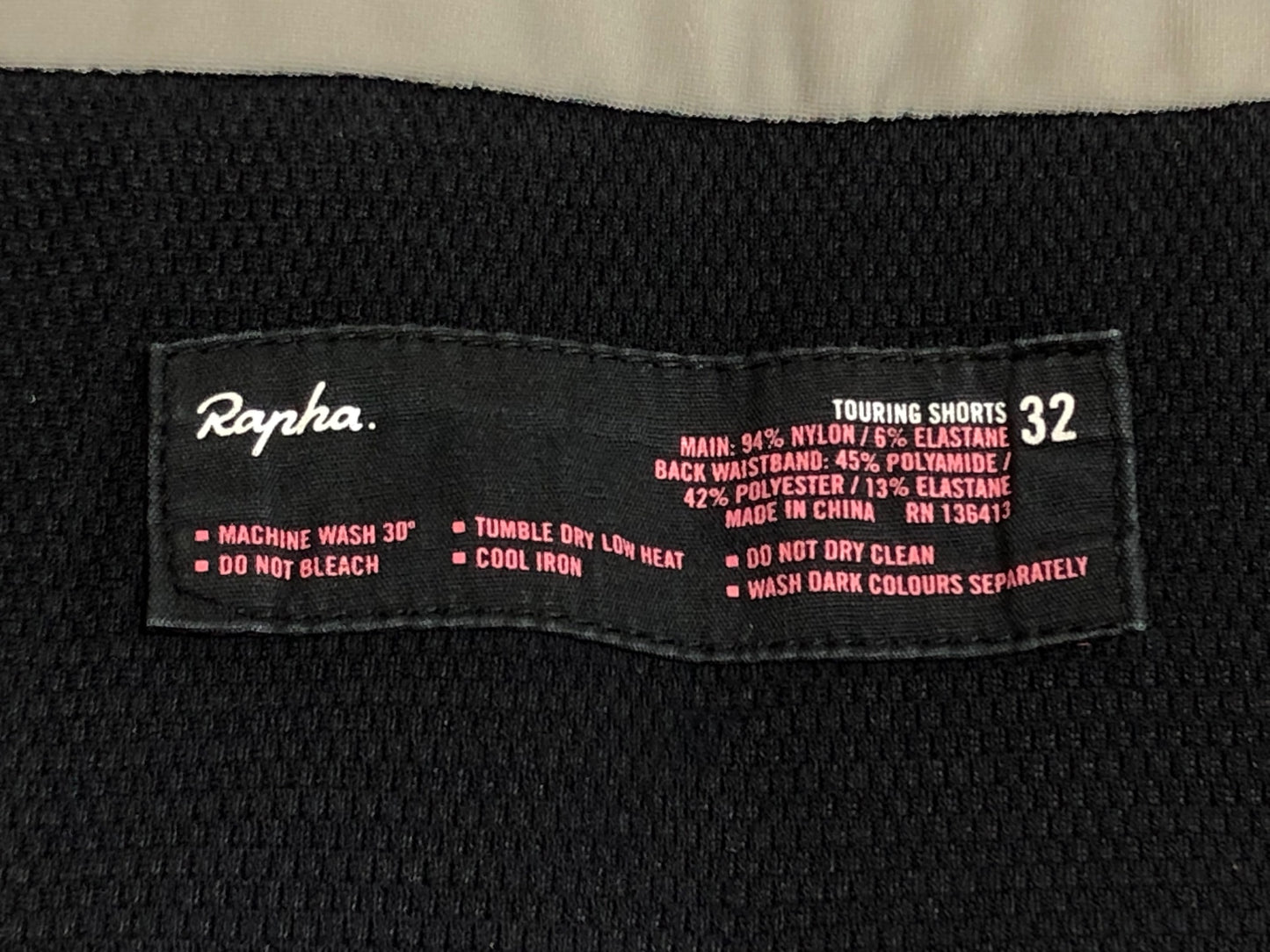 IO142 ラファ Rapha TOURING SHORTS サイクルパンツ グレー 32