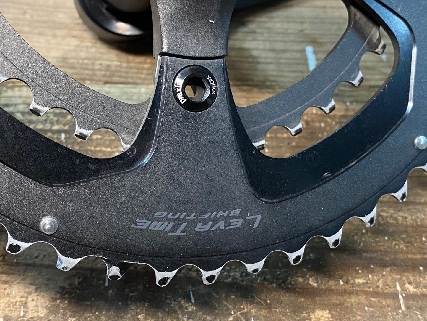 IQ997 プラクシスワークス Praxis Works ザヤンテ ZAYANTE M30 クランクセット 165mm 52/36T 黒