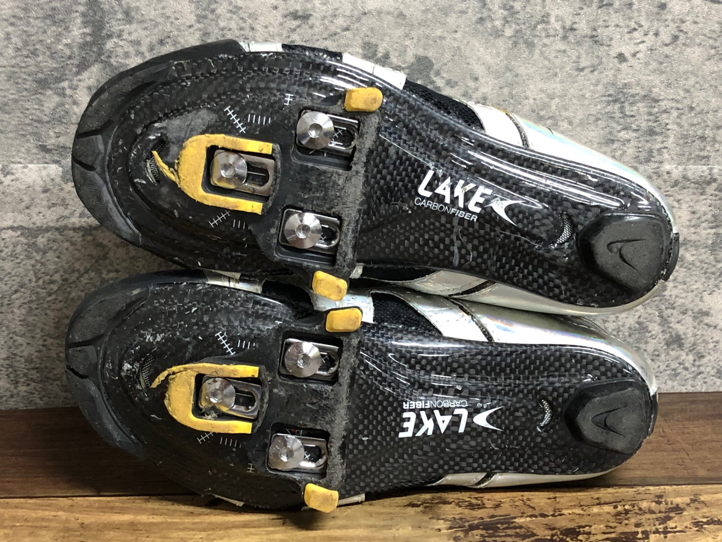 IY198 レイク LAKE CX241 ビンディングシューズ 3穴 シルバー EU38