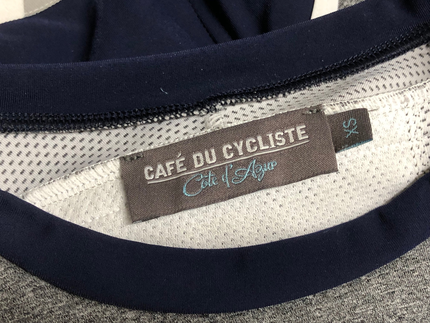 IY098 カフェドシクリステ Cafe du CYCLISTE Sylvie Women 長袖 サイクルジャージ グレー XS