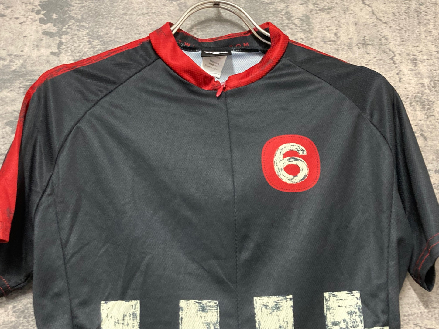 IW593 ツインシックス TWIN SIX 半袖 サイクルジャージ 黒 women's M