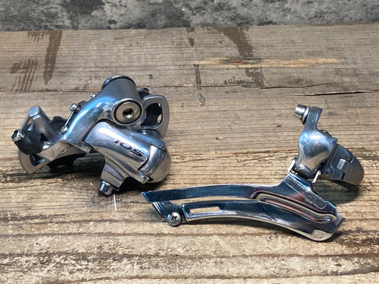 JD610 シマノ SHIMANO FD-5600 RD-5600 ディレイラーセット 2x10S バンド式 Φ31.8 ※プーリー非純正