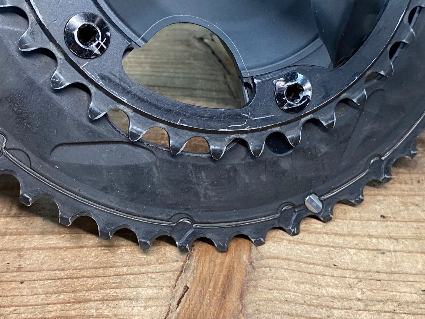 JB561 シマノ SHIMANO アルテグラ ULTEGRA FC-R8000 クランクセット 170mm 50/34T リコール対象外 刻印"RJ "