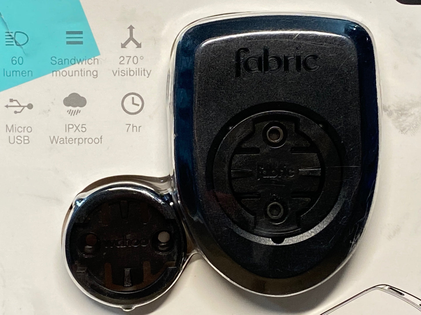 IZ085 ファブリック fabric LUMARAY V2 フロントライト 点灯確認済み