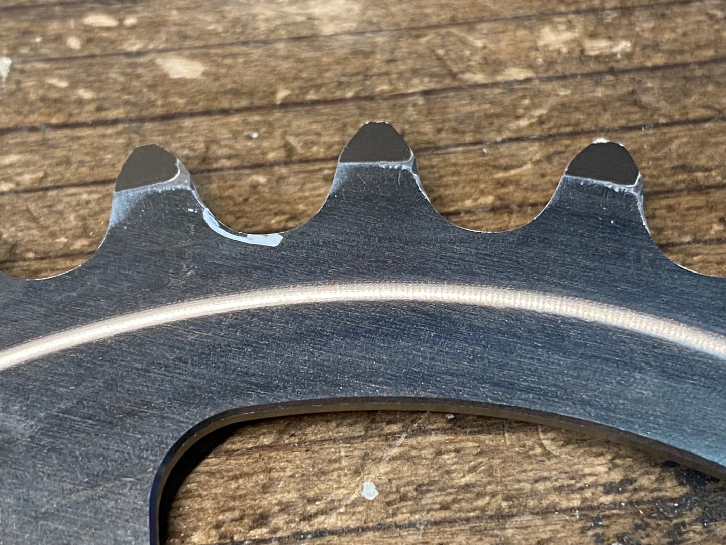 IQ552 スミス SMITH バロックギア BAROQUE GEAR 楕円 インナーチェーンリング シルバー 34T shimano 4ARM用