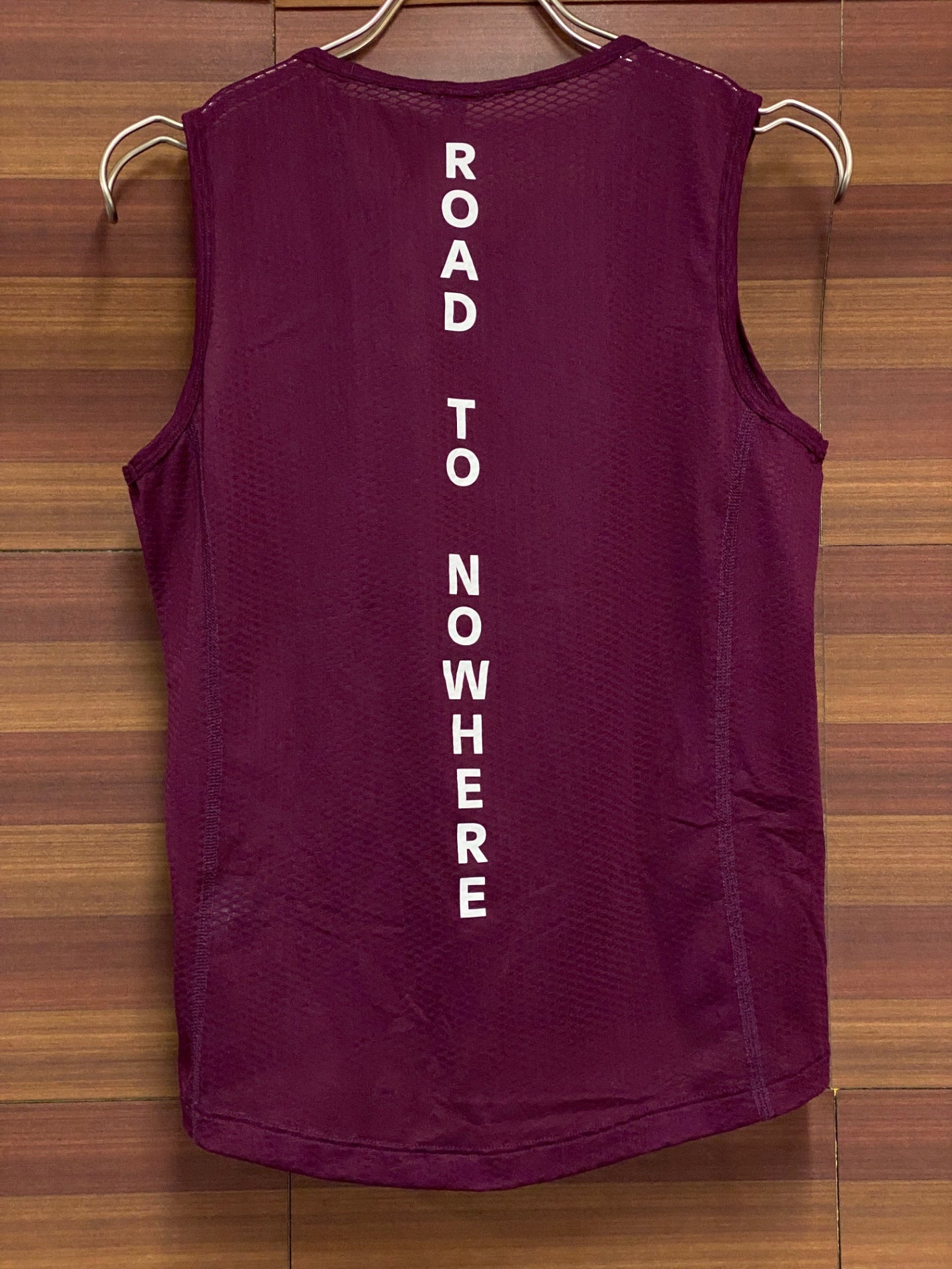 IV067 パスノーマルスタジオ PAS NORMAL STUDIOS Sleeve Less Baselayser ベースレイヤー 紫 S