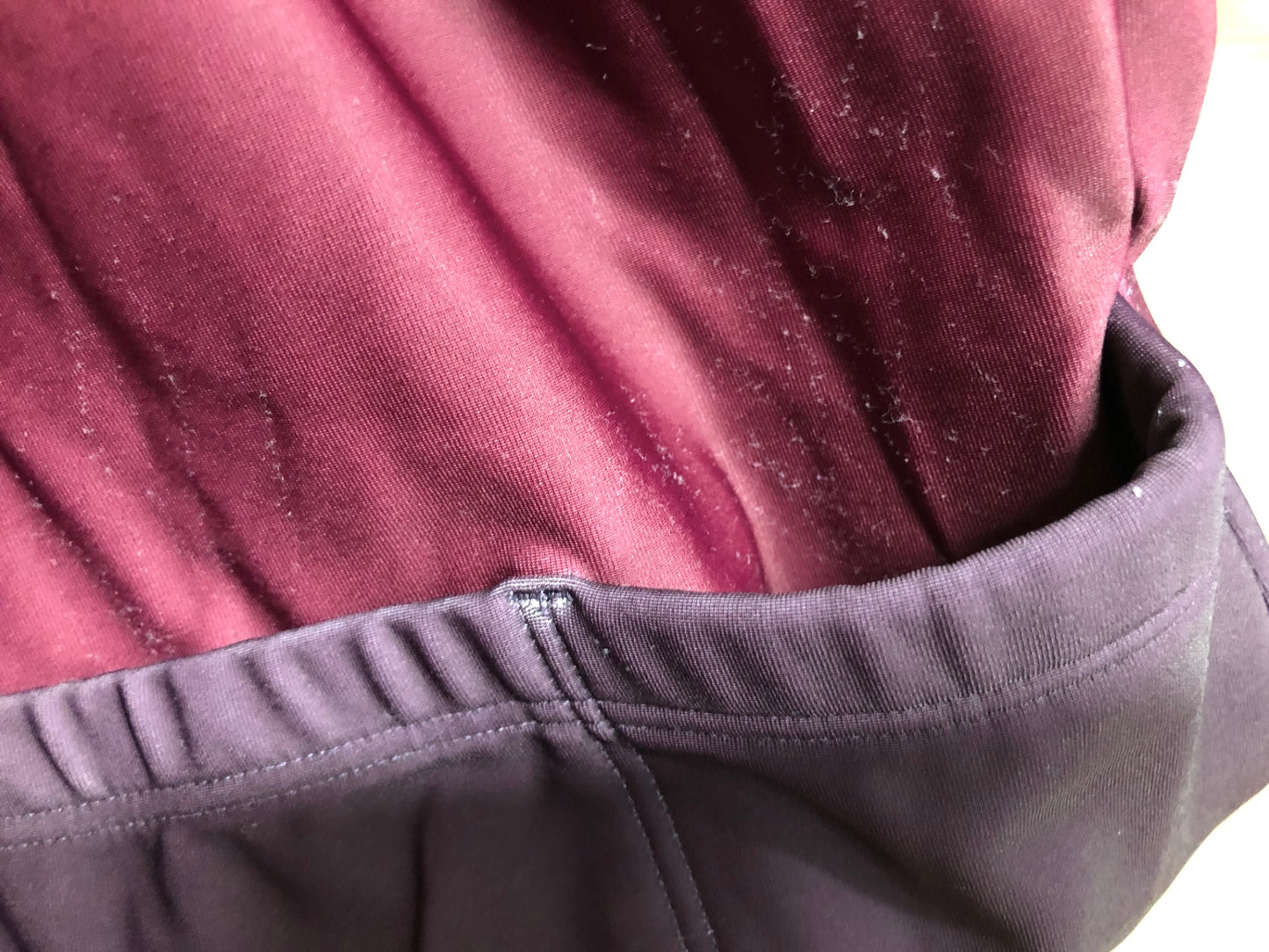 IO497 プロトンド パリ PELOTON DE PARIS 長袖 サイクルジャケット 赤 Ｍ