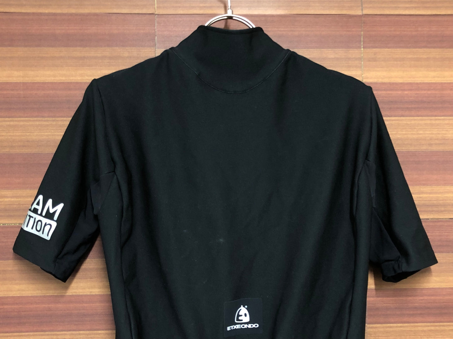 IN812 エチュオンド ETXEONDO 半袖 サイクルジャージ 黒 S GORE-TEX INFINIUM