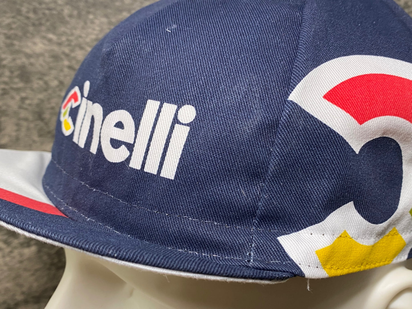 IW360 チネリ CINELLI サイクルキャップ 紺 ワンサイズ