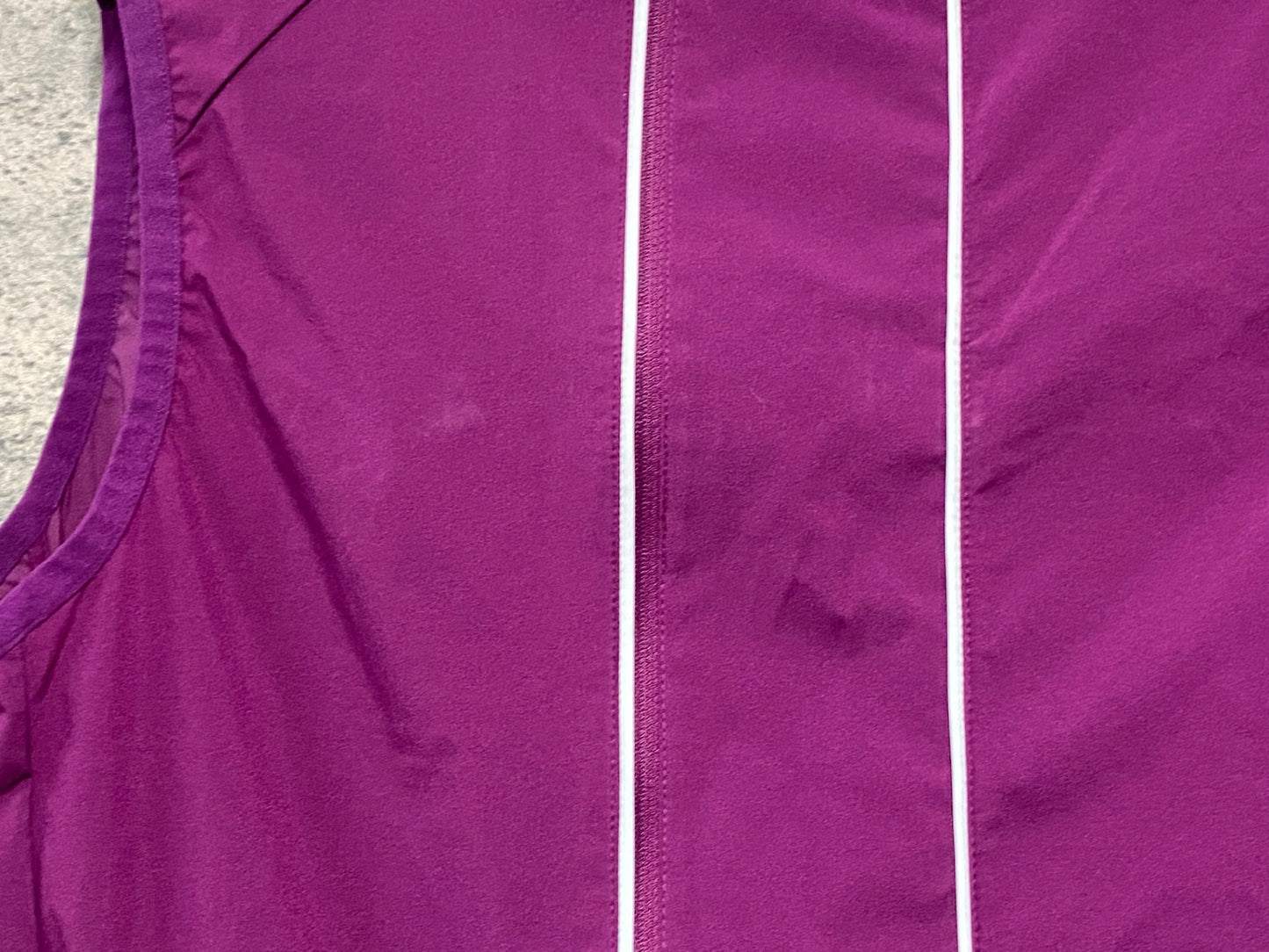 JB010 ラファ Rapha BREVET GILET WITH POCKETS サイクルベスト ジレ 紫 L