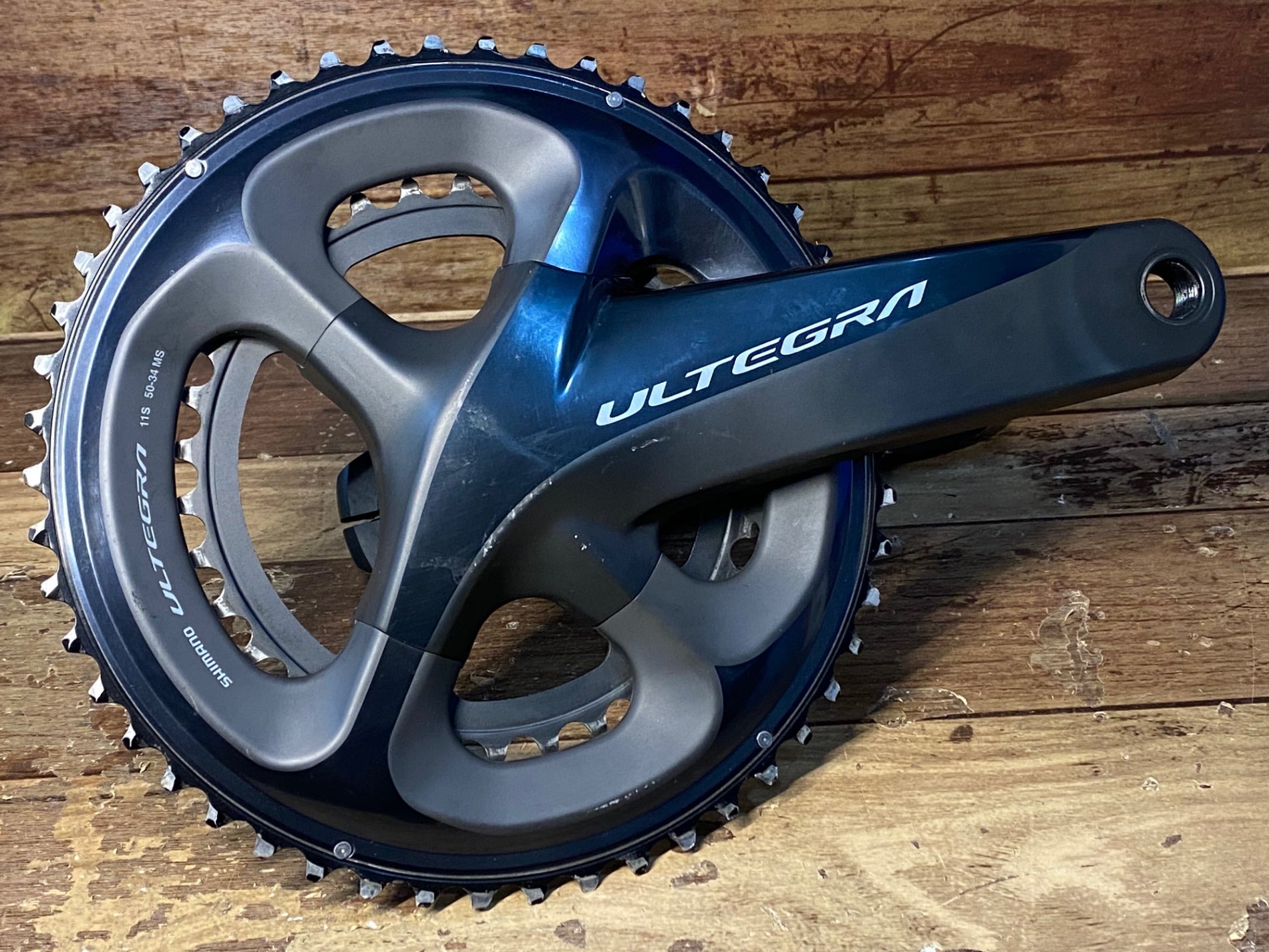 ID548 シマノ SHIMANO アルテグラ ULTEGRA FC-R8000 クランクセット 170mm 50/34T ※固定ボルト類欠 –  BICI AMORE EQ STORE