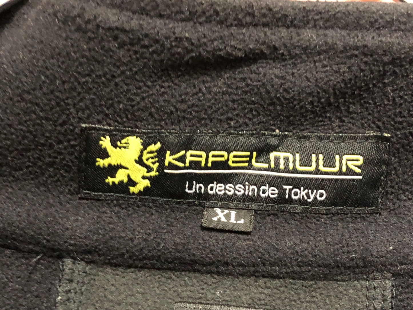 IS304 カペルミュール KAPELMUUR 長袖 サイクルジャケット 黒 XL 裏起毛
