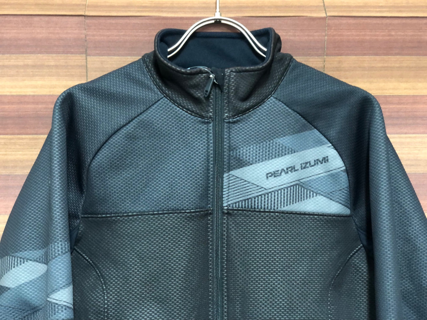 IP757 パールイズミ PEARL iZUMi 長袖サイクルジャケット 黒 M 裏起毛 WIND BREAK