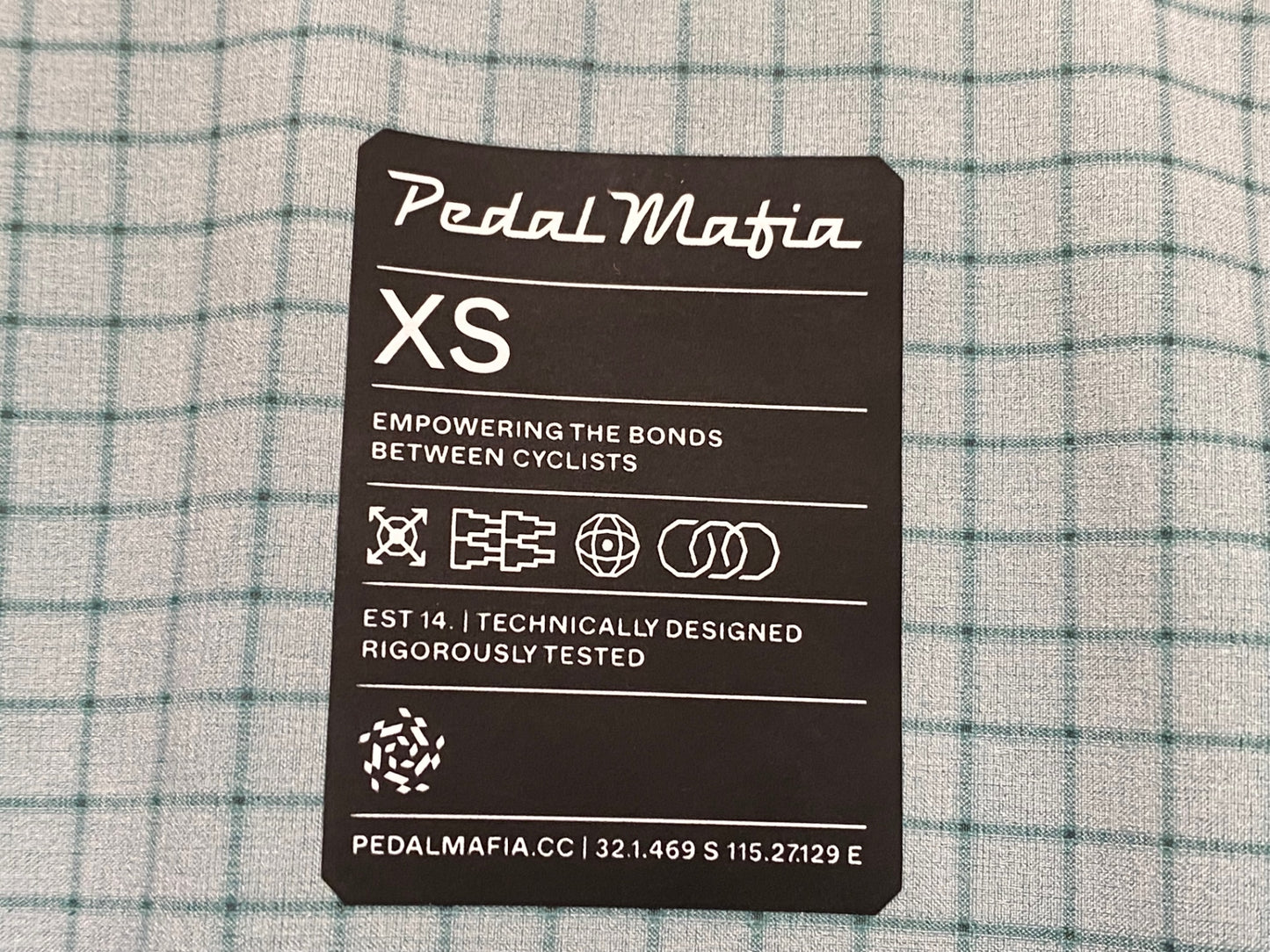 IZ237 ペダルマフィア Pedal Mafia VAPOR JERSEY 半袖 サイクルジャージ 緑 XS ASTON MARTIN