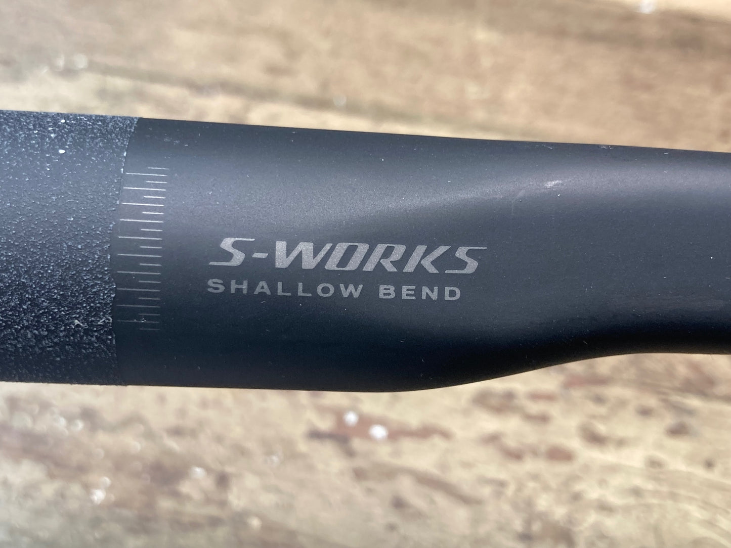 IH214 スペシャライズド SPECIALIZED S-WORKS SHALLOW BEND カーボン ドロップハンドル エンC-C380mm Φ31.8