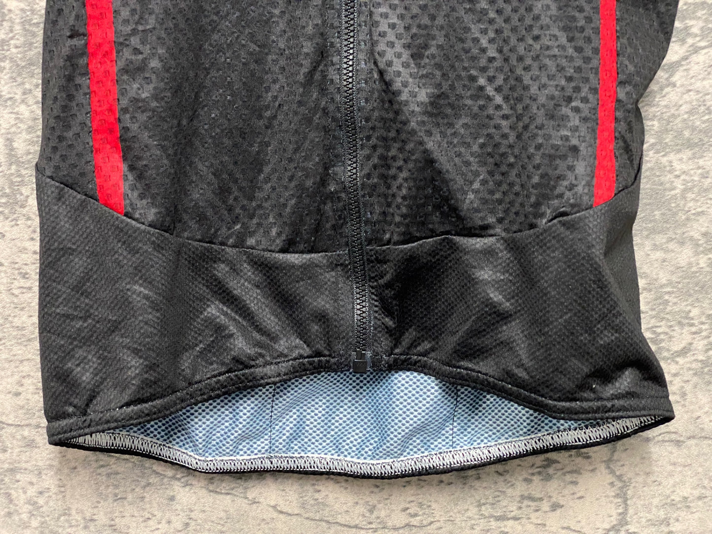 IZ473 カステリ CASTELLI ROSSOCORSA 半袖 サイクルジャージ 黒 赤 S