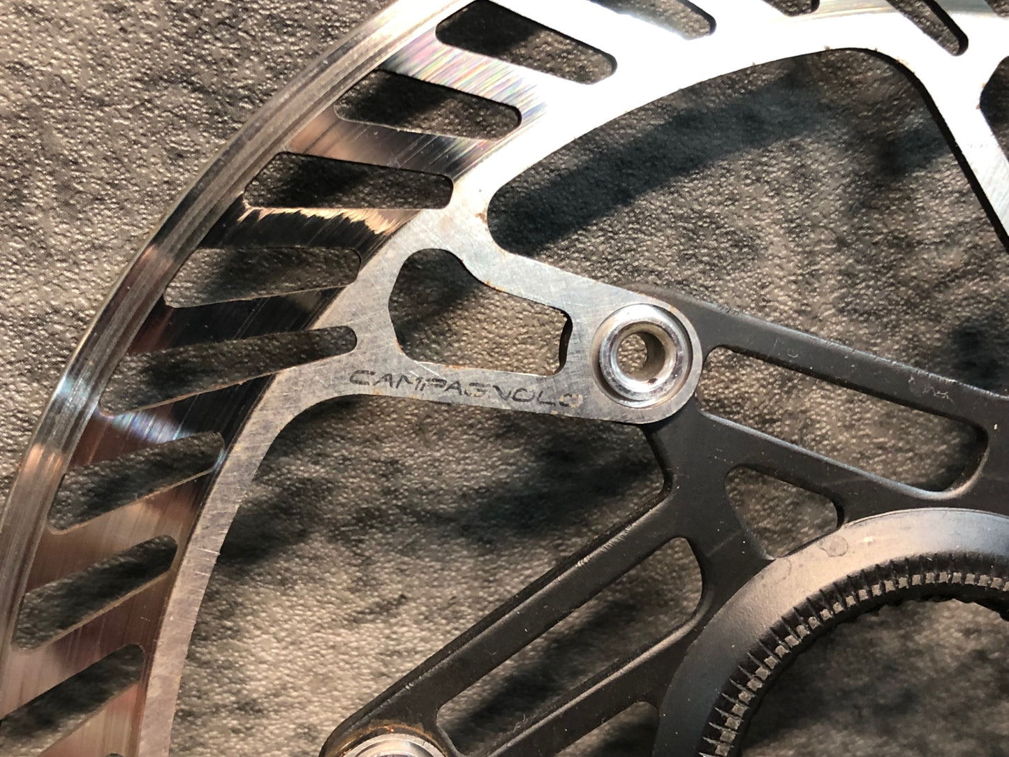 IX491 カンパニョーロ CAMPAGNOLO ディスクローター Φ160 Φ140 2枚セット 板厚1.7mm/1.7mm
