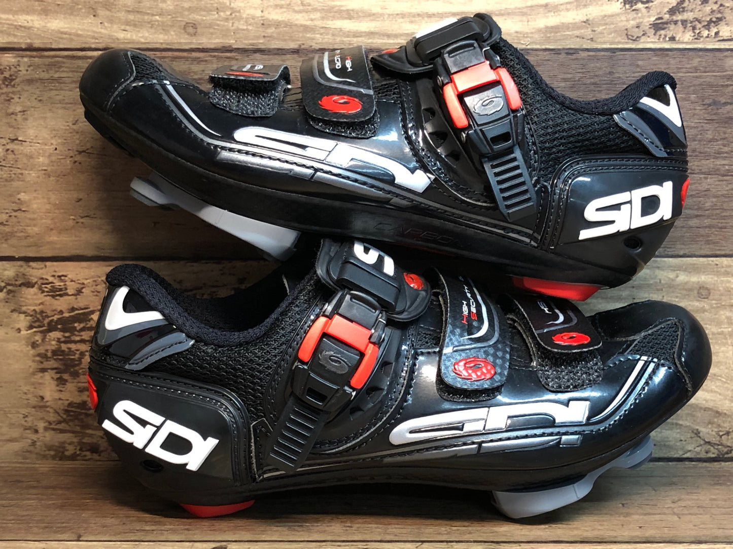IO388 シディ SIDI GENIUS 7 MEGA ビンディングシューズ 黒 SPD-SL EU37.5