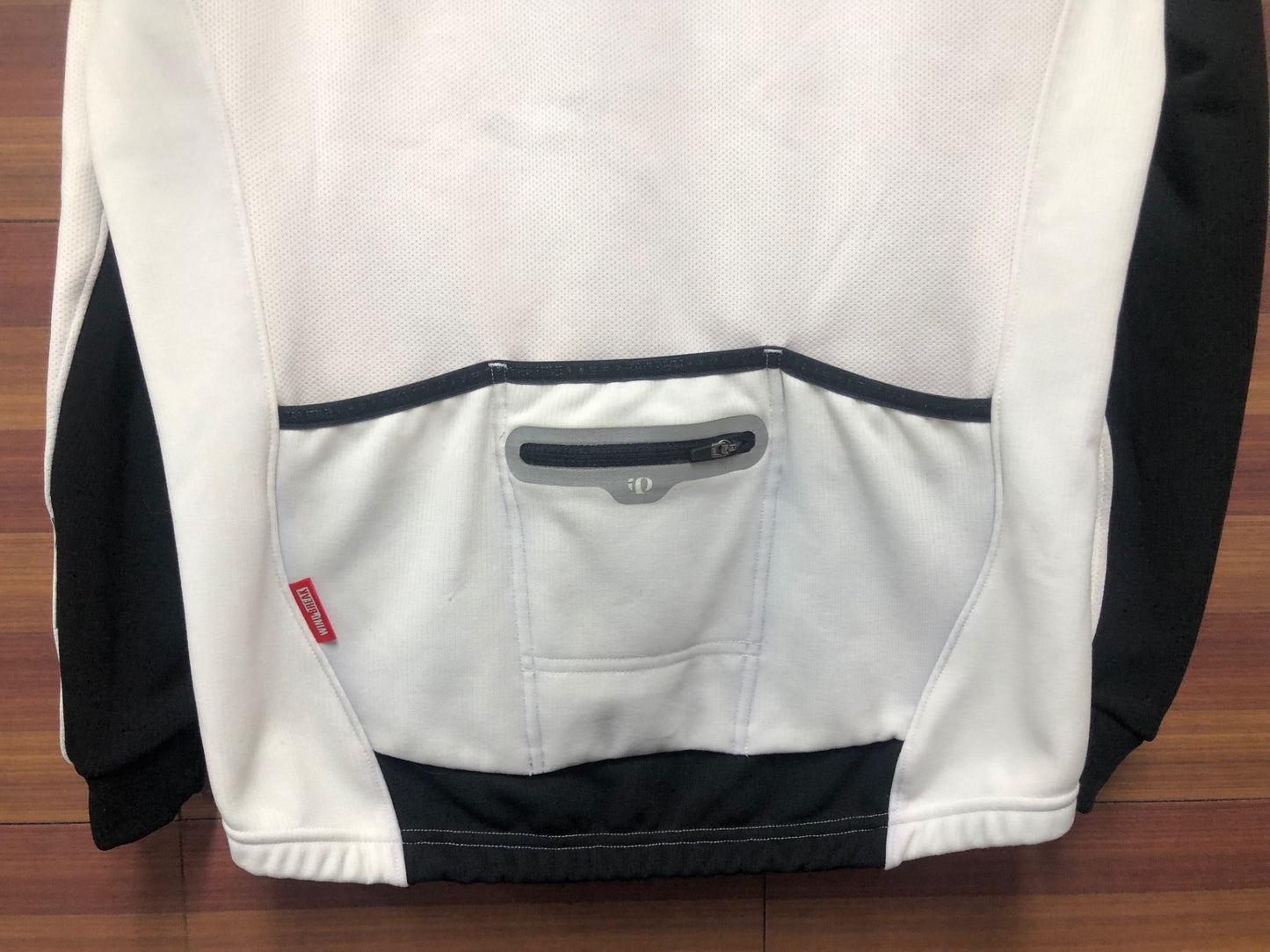 HY764 パールイズミ PEARLiZUMi 長袖 サイクルジャケット 白 S 裏起毛 WINDBREAK