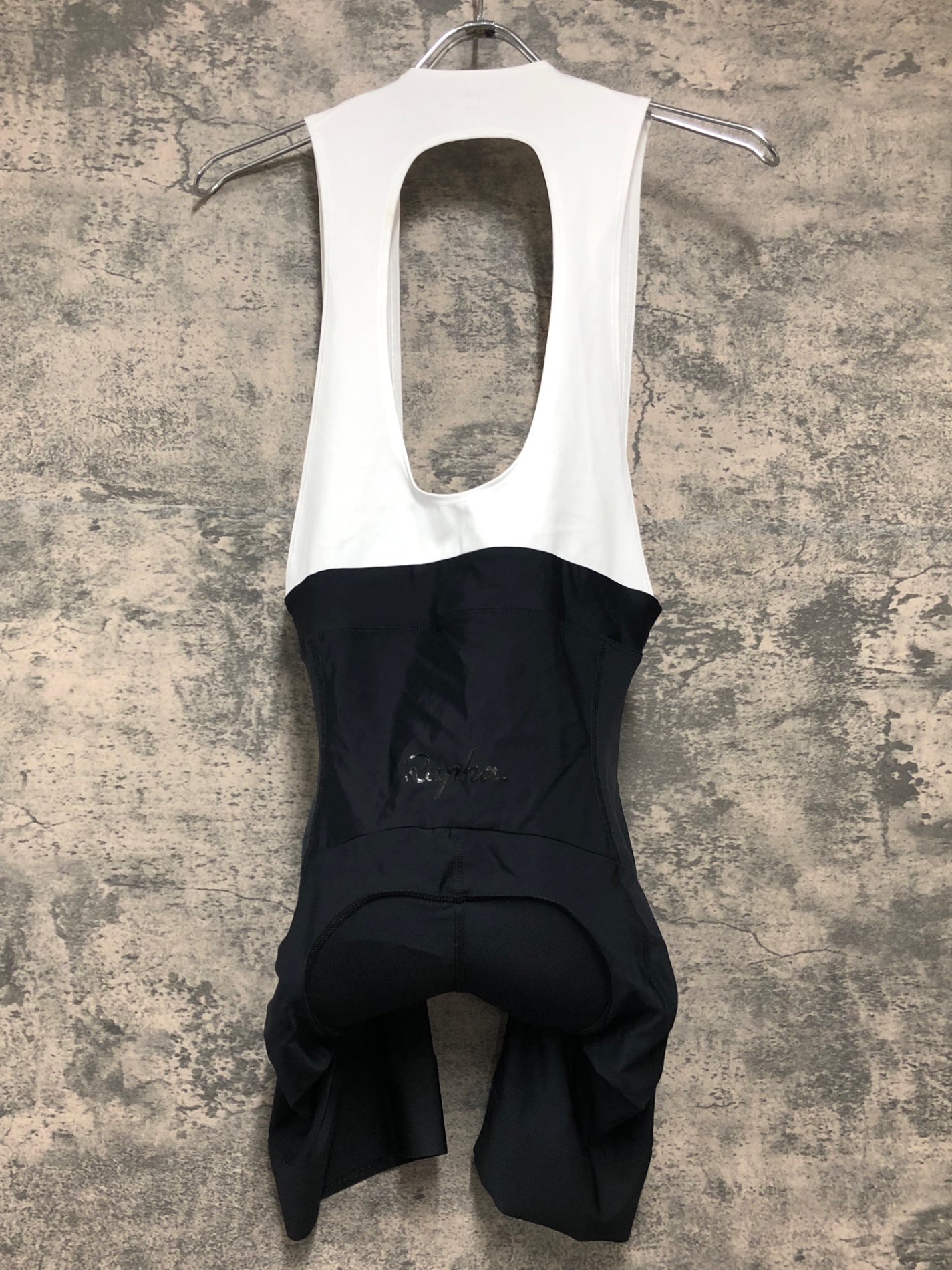 JD069 ラファ Rapha CORE BIB SHORTS ビブショーツ 黒 白 L