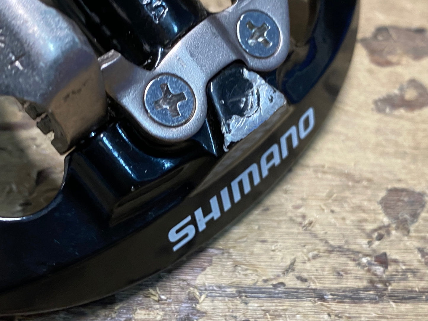 ID371 シマノ SHIMANO PD-A530 ビンディングペダル SPD 黒