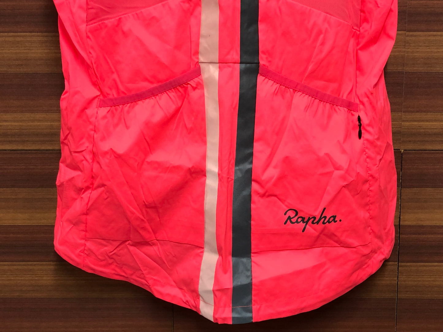 IO660 ラファ Rapha 反射ベスト ジレ M ネオンピンク