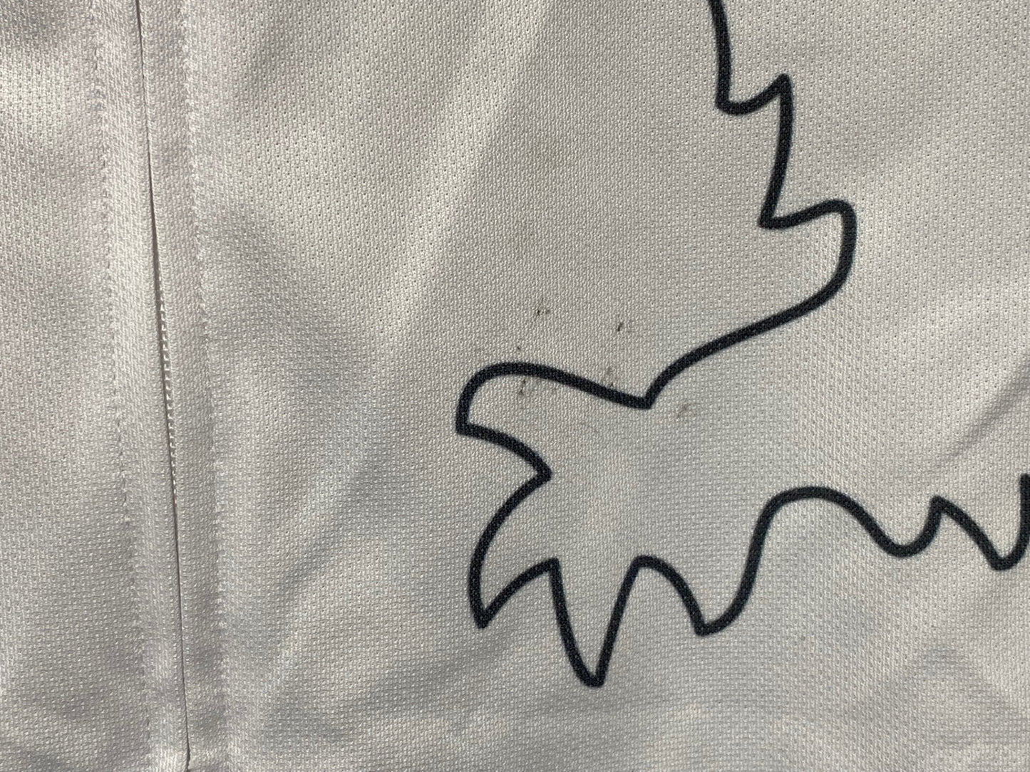 JA842 リオンドカペルミュール Lion de KAPELMUUR 半袖 サイクルジャージ 白 L